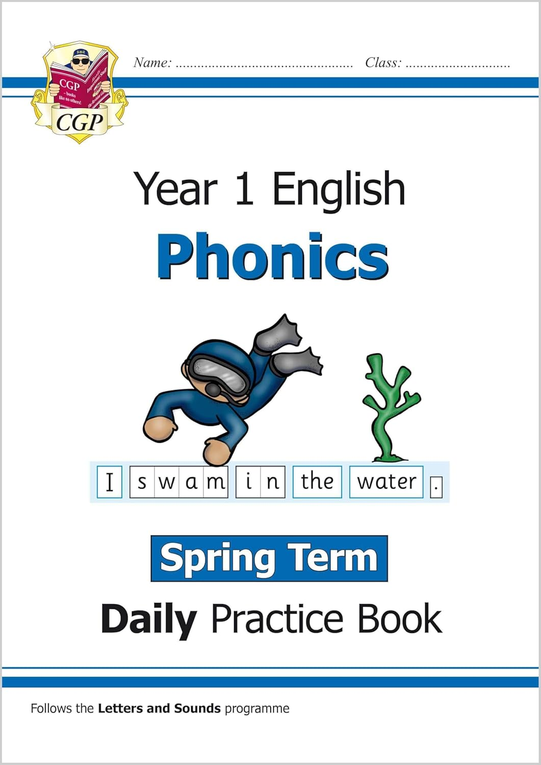 KS1 Phonics Year 1 Daily Practice Book: Spring Term image number 1