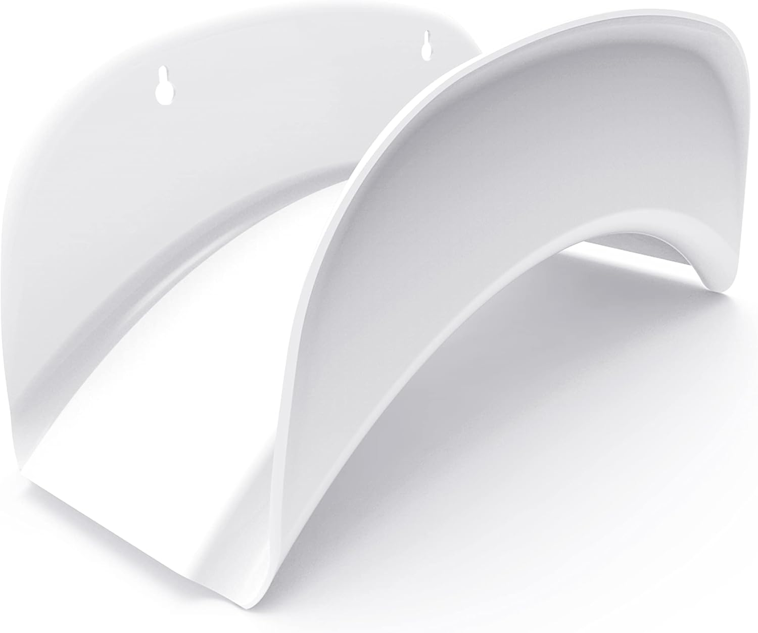 Gardzen 2-Pack Steel Wall-Mounted Heavy Duty Black Hose Bracket, Car Hose Holder, Carrier, Support for Garden Hose Hanger