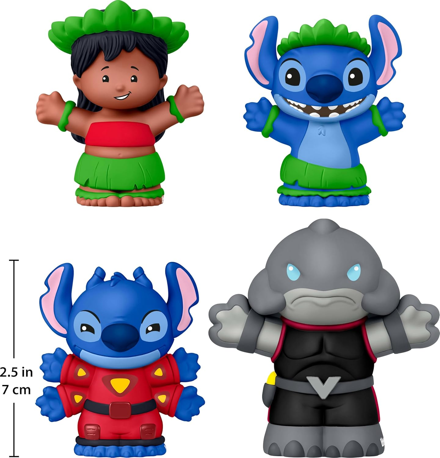 Little People COLLECTOR Disney Lilo & Stitch Special Edition Set for Adults & Fans, 4 Figures in a Display Package image number 3