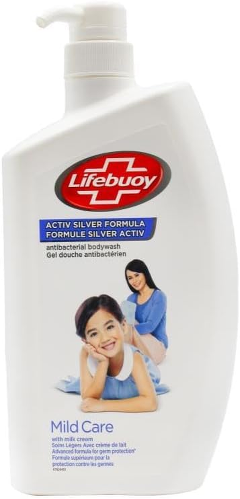 Lifebuoy anti Bacterial Body Wash Mild Care 1L X 2 image number 1