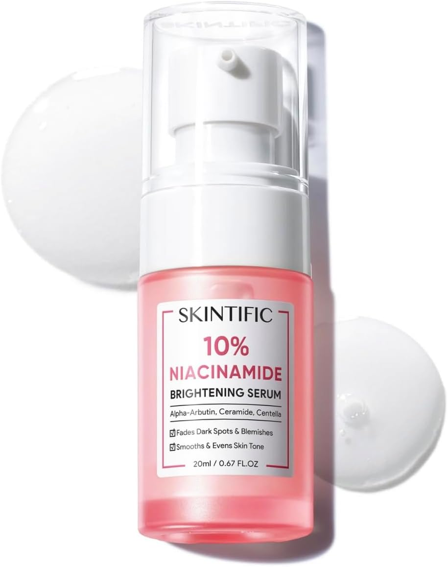 Skintific 10% Niacinamide Brightening Serum, 20Ml, Dark Spot Treatment with Alpha-Arbutin and Ceramide image number 1