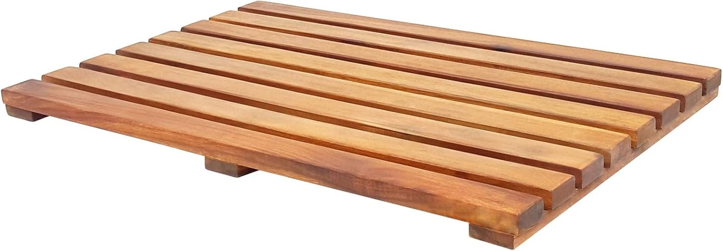 Estilo 59.5 X 39.5Cm Timber Duck Board Bath Mat