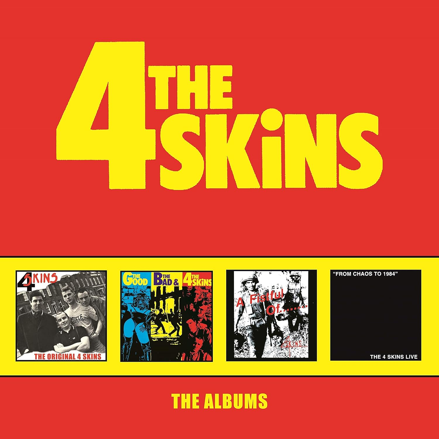 The Albums - 4CD Clamshell Box