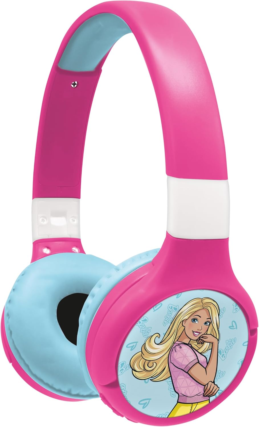 LEXIBOOK Mattel Barbie, 2-In-1 Bluetooth 5.0 & Wired Headset with Microphone and Control Button, Long Lasting Rechargeable Battery, HPBT010BBLXB image number 3