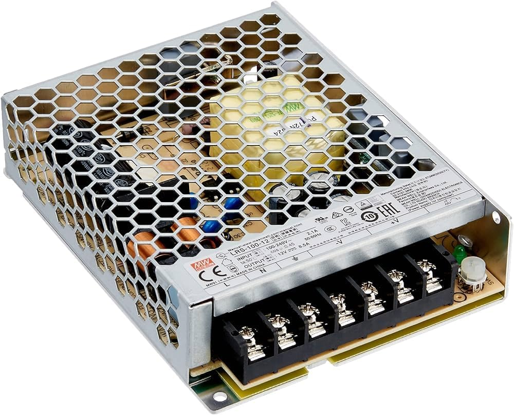 Meanwell LRS-100-12 102W 12V 8.5A Industrial Power Supply image number 2