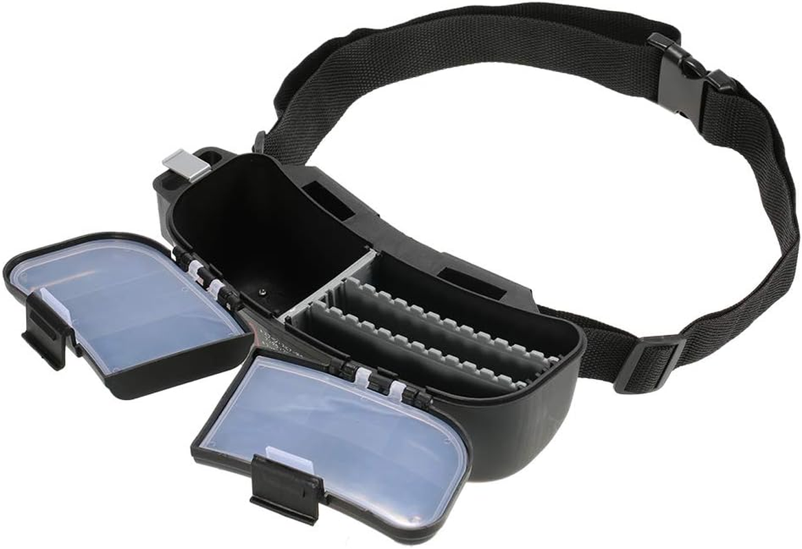 Multifunctional Portable Fishing Bait Tackle Box Storage Box Waist Carrier Lure Reel Holder Container Box Case Fishing Hooks Accessory Box Waist Belt Multi-Loader image number 1