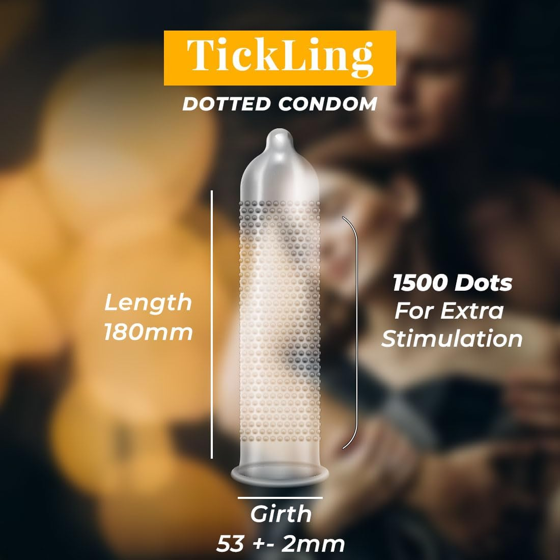 Nottyboy Dotted Condom with 1500 Dots on Condom Pack of 10