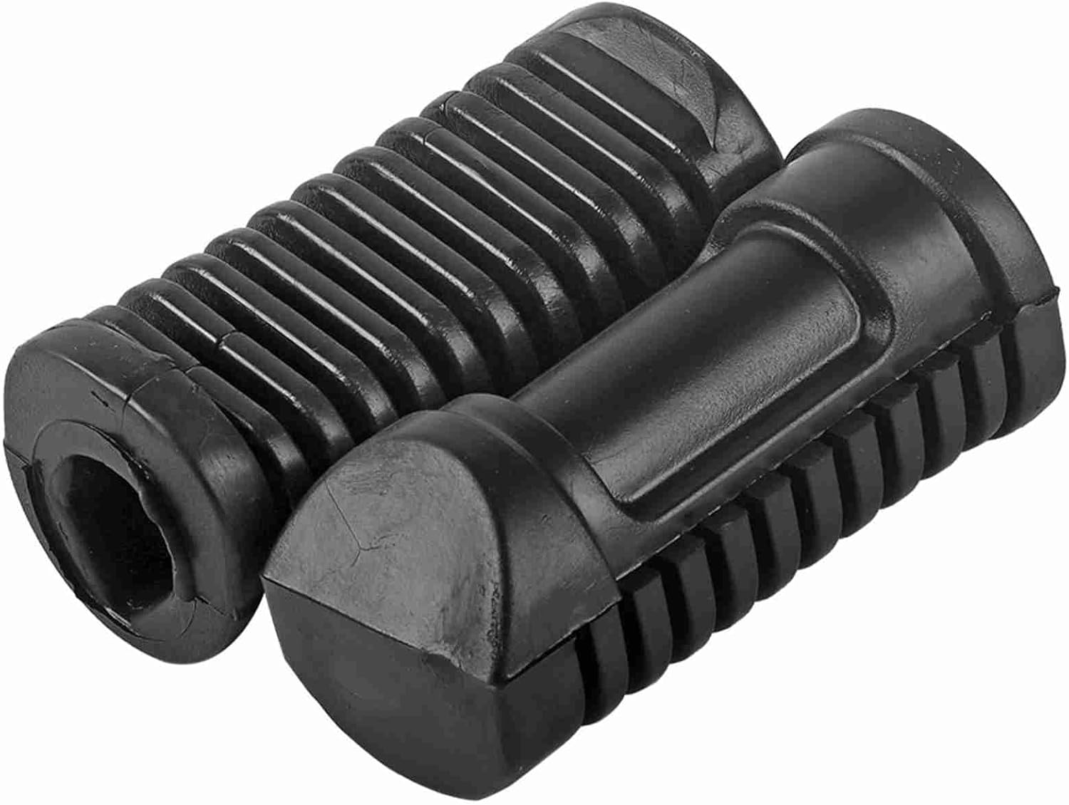 Rubber Pad, Motorcycle Foot Peg Pedals, Facilitate with Comfortable Driving CG 125, Black image number 4