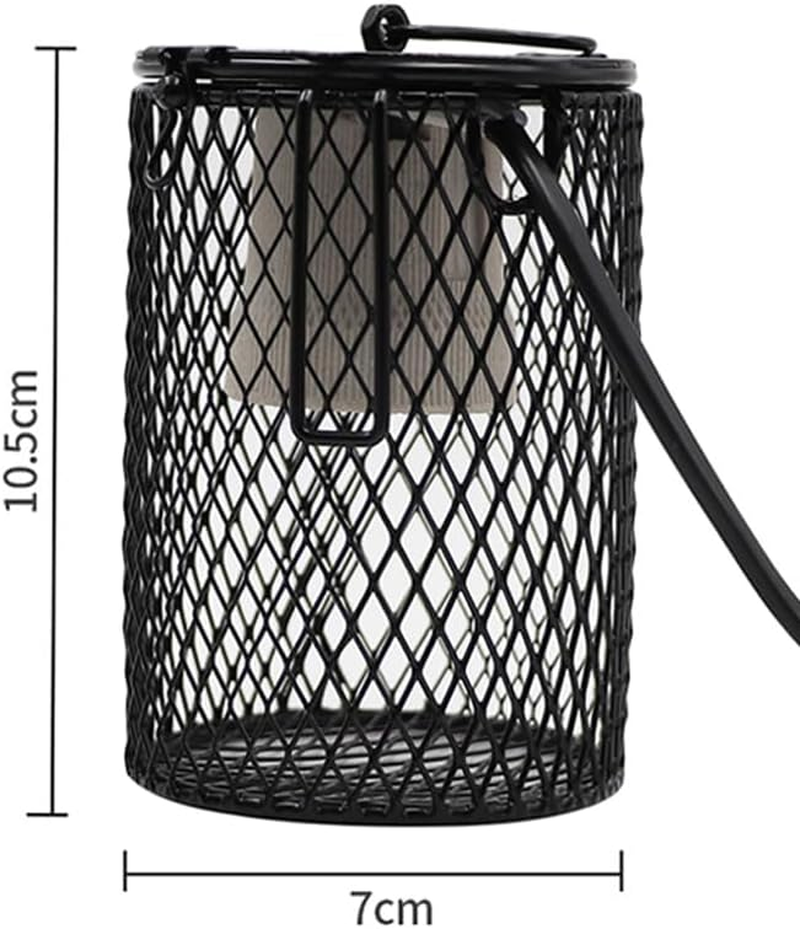 Efficient Reptile Heating Solution: Ceramic Heat Lamp & Guard Cage Set with In-Built Switch, Tailored for Pet Brooders & Various Reptile Habitats, Ensuring Safe & Far Infrared Heating image number 6