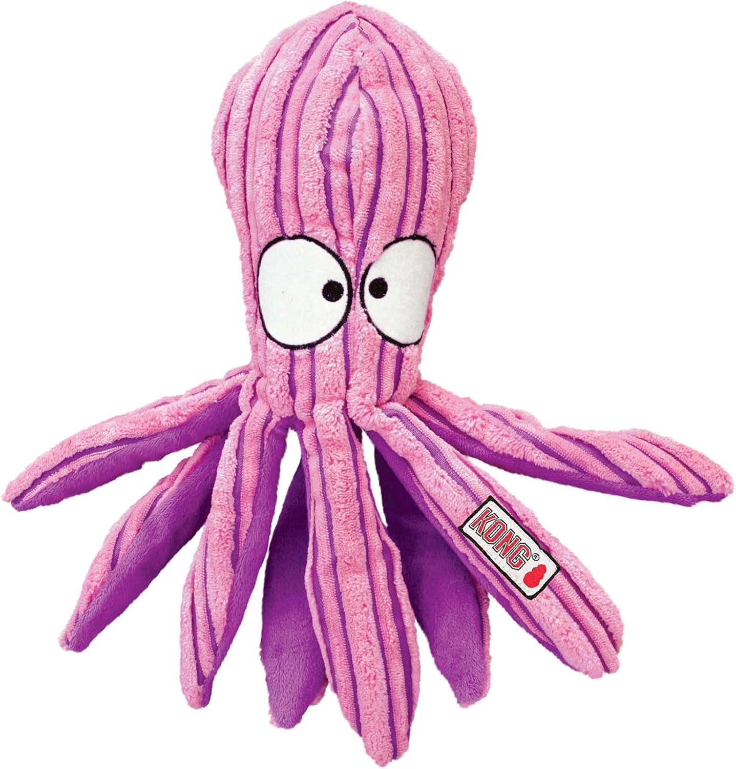 KONG - Cuteseas&trade; Octopus - Corduroy Plush Dog Toy - for Medium Dogs image number 5