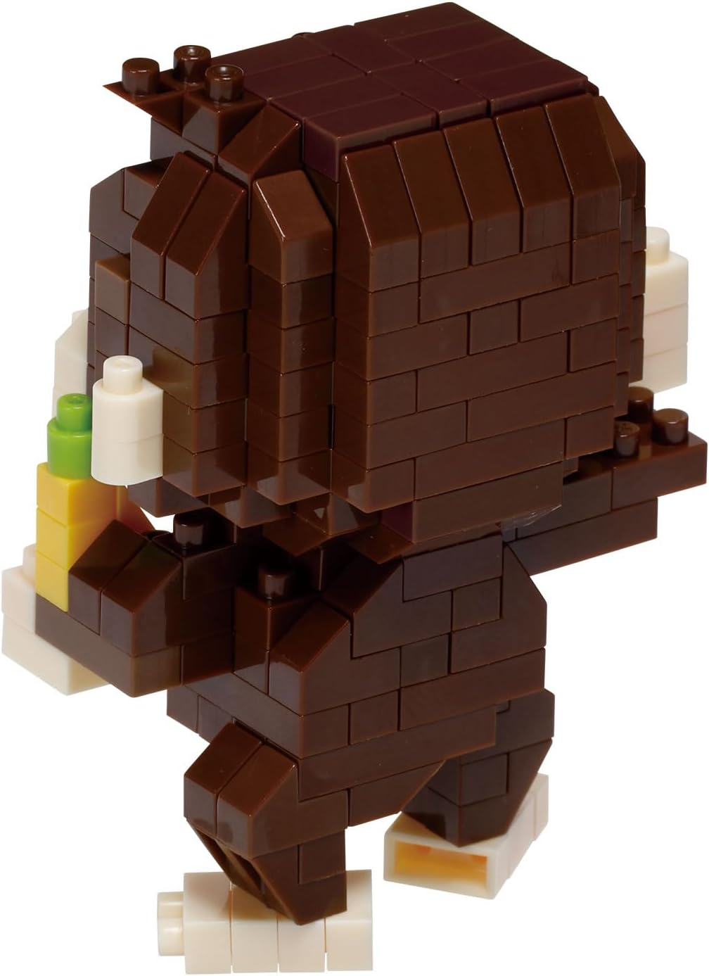 Kawada NBCC_198 Nanoblock, Curious George NBCC_198, 2.0 X 2.4 X 1.3 Inches (5 X 6 X 3.2 Cm), for Ages 12 and up Interior, Hobby image number 2