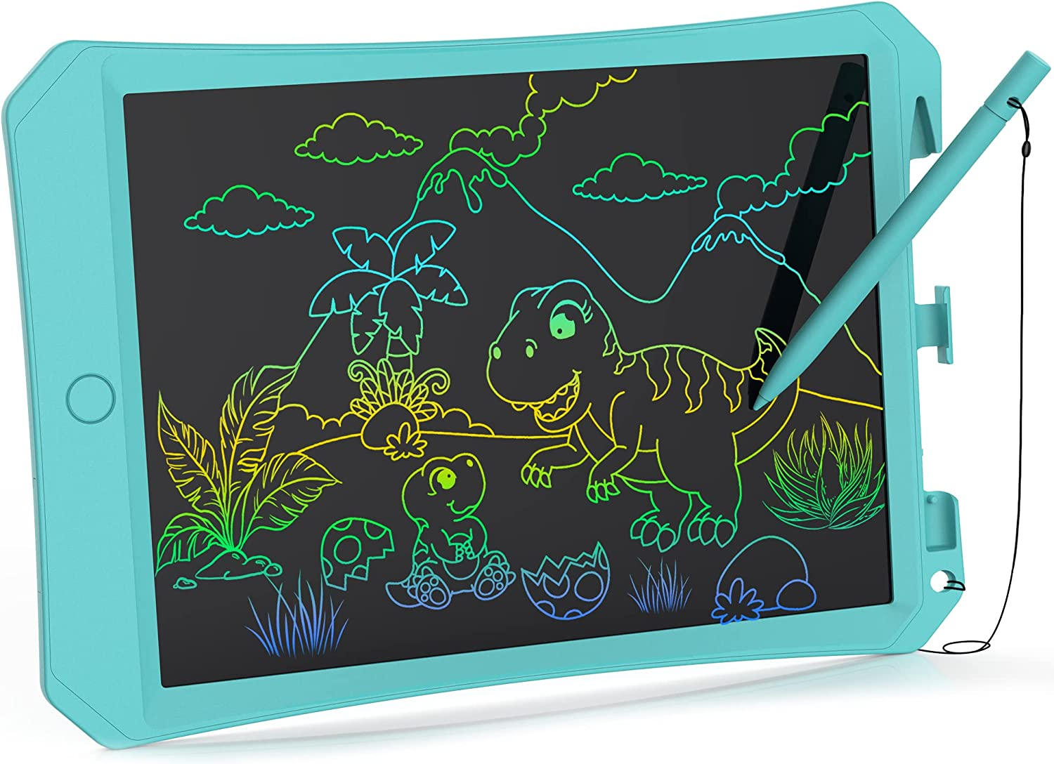 LCD Writing Tablet, 11 Inch Colorful Doodle Board, Magic Kids Drawing Tablet, Erasable Reusable Electronic Drawing Pad, Educational Toys Gifts for 3 4 5 6 7 8 Year Old Girls Boys