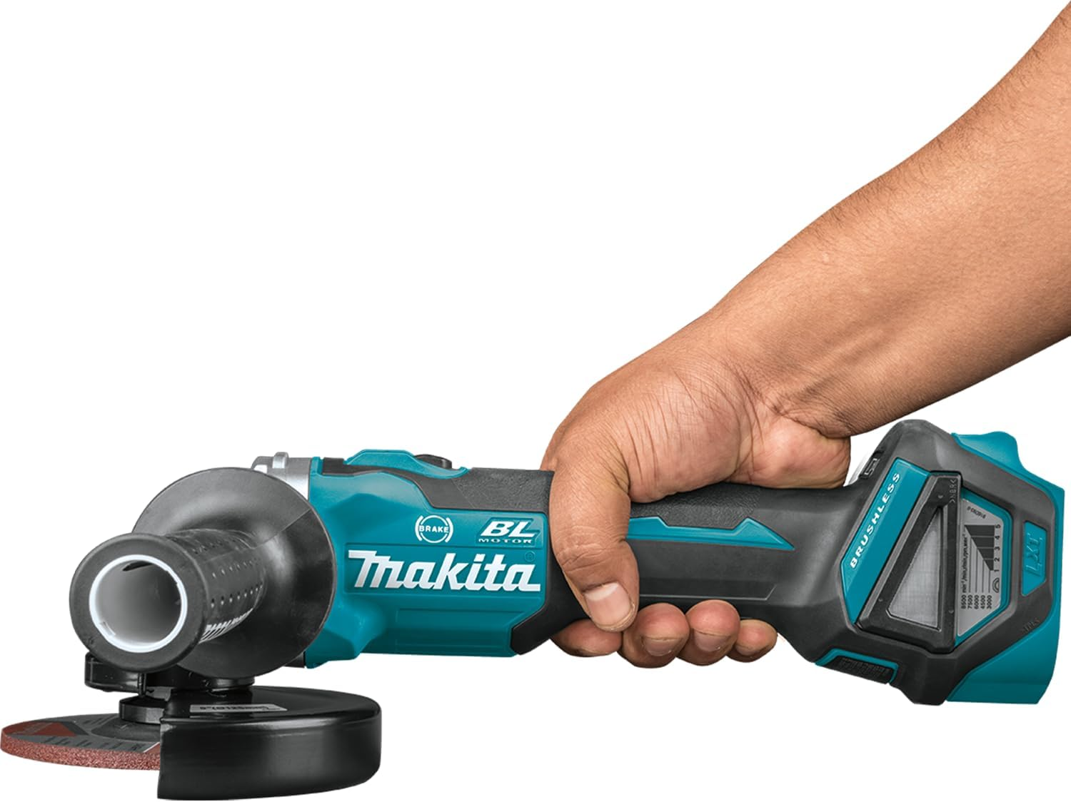 Makita DGA513Z 18V Li-Ion LXT Brushless 125Mm Angle Grinder - Batteries and Charger Not Included image number 6