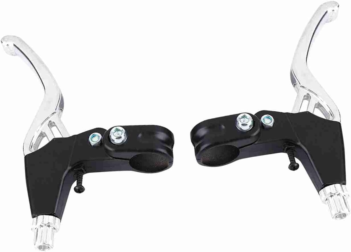 1 Pair Aluminium Alloy Bicycle Brake Levers Mountain Bike Brake Handles with 4 Colors for MTB Folding Bike Cycling Accessories - 03 image number 5