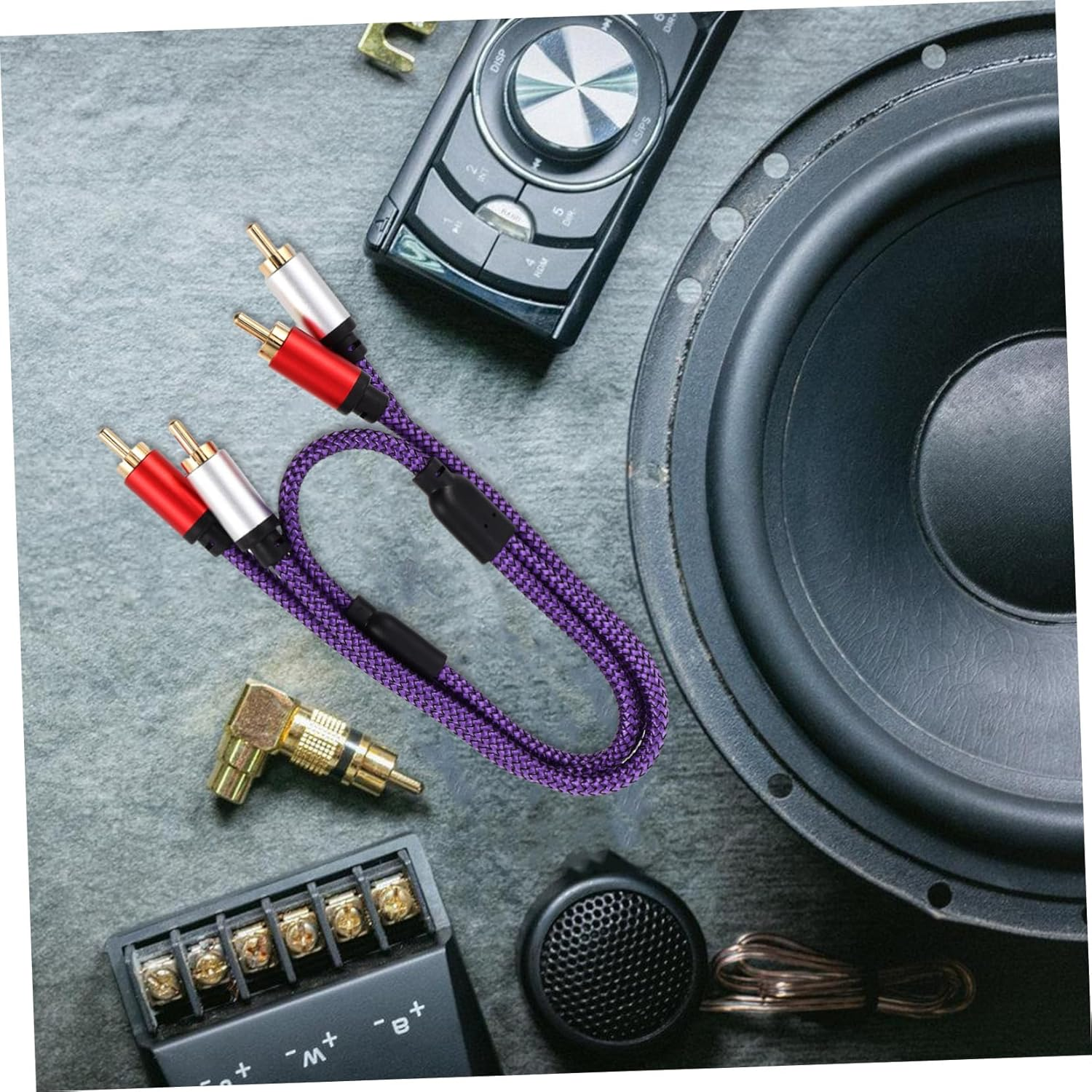 Tofficu High-Fidelity Audio Cable for Car and Home Theater Speaker Connections Play Amp Power Wire with Transmission for Enhanced Sound Experience image number 6