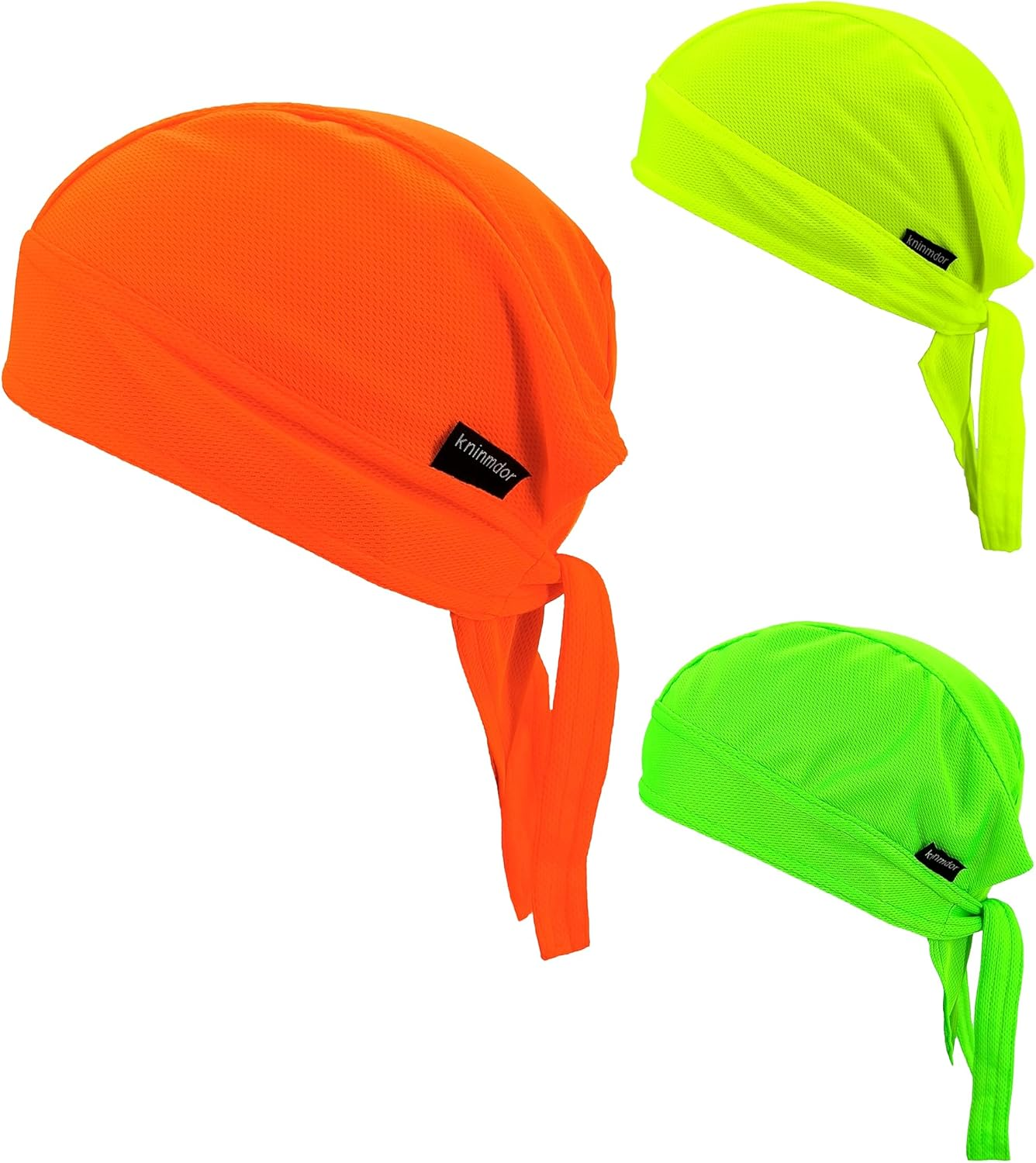 Kninmdor Do Rags Cycling Caps Helmet Liner Doo Rag Motorcycle Bandana Hat Sweat Liner Skull Caps Dew Rags for Men and Women