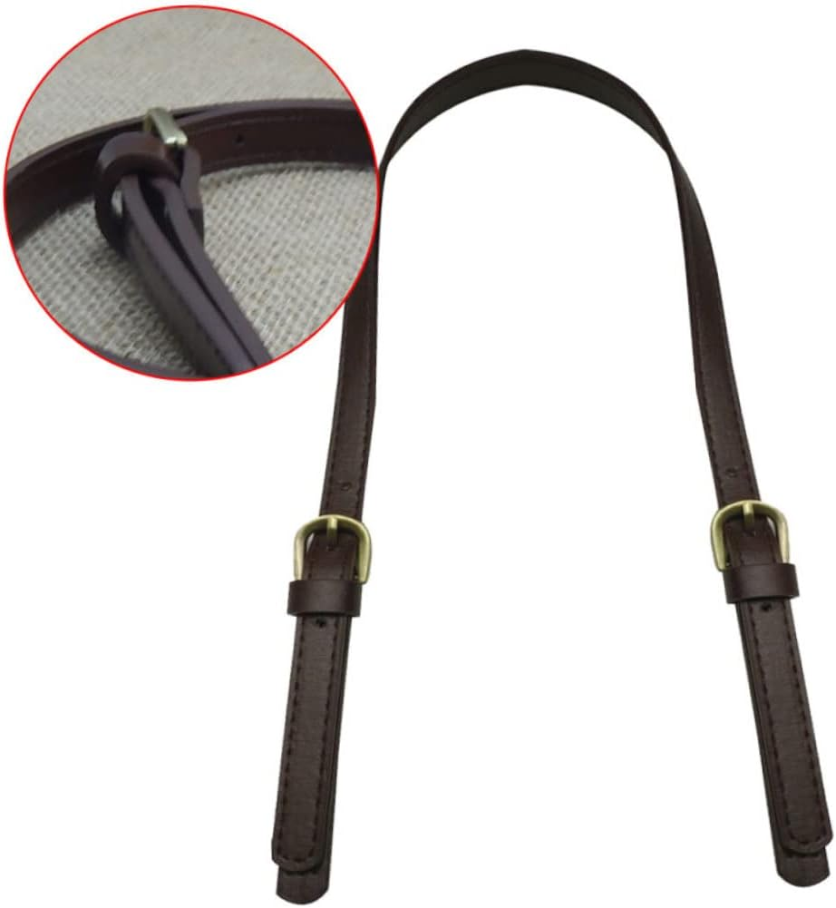 OHPHCALL 2Pcs Synthetic Leather Bag Strap Handbag Belt for Women Clutch Pouch Shoulder Bag Replacement Accessories image number 4