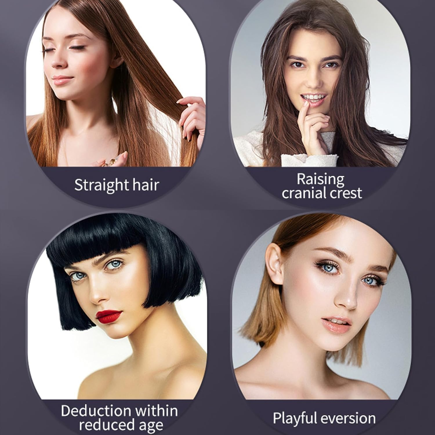 QFFAFAR Portable Hair Straightener Brush, Go Pro 2026 Straightening Comb, Rechargeable & Cordless Hair Straightener, Portable Straightening Brush for Travel Women