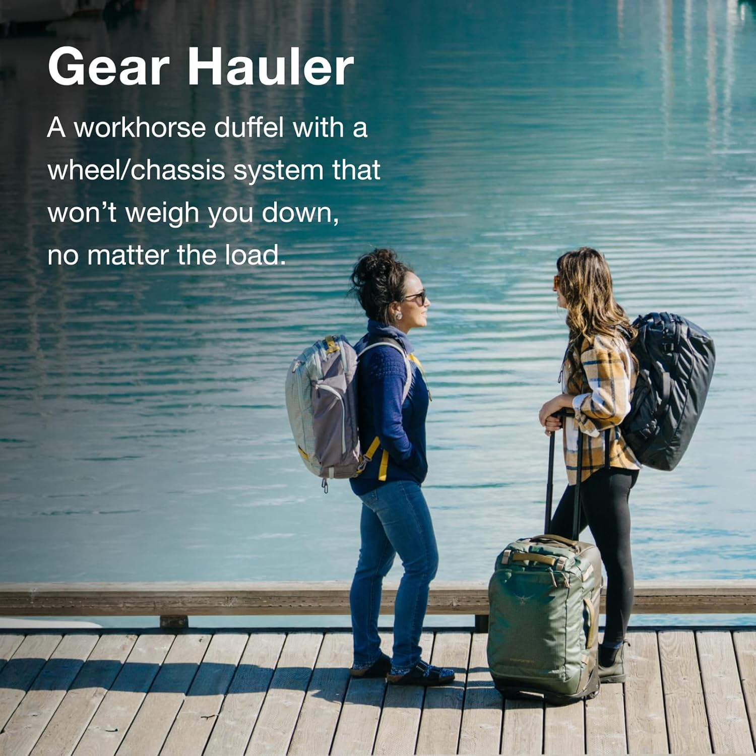 Osprey Large 120L Duffel Bag - Water Resistant, Enhanced Durability image number 3