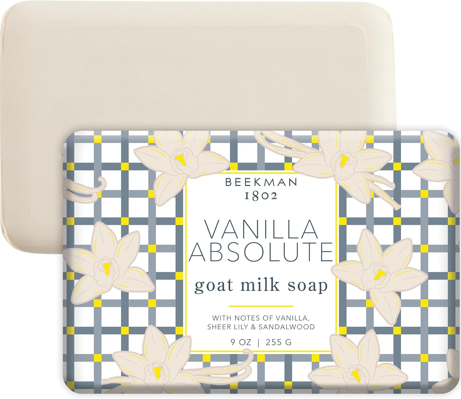 Beekman Boys 1802 Skin & Beauty Goat Milk Bath Bar Soap - Vanilla image number 3