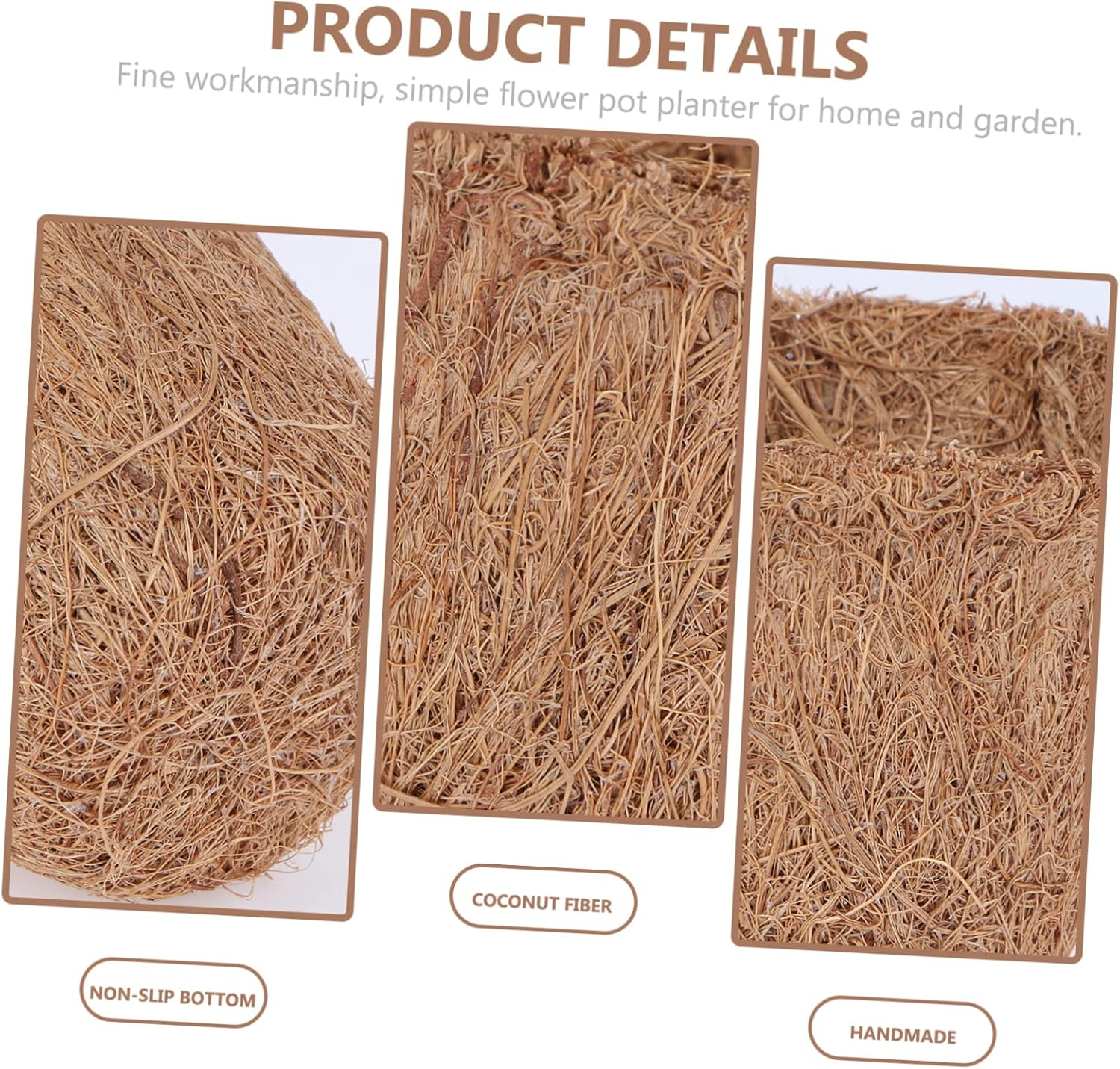 10Pcs Creative Planting Bag Garden Planting Pot Bag Decorative Seedling Pot for Small Plants Pack image number 4