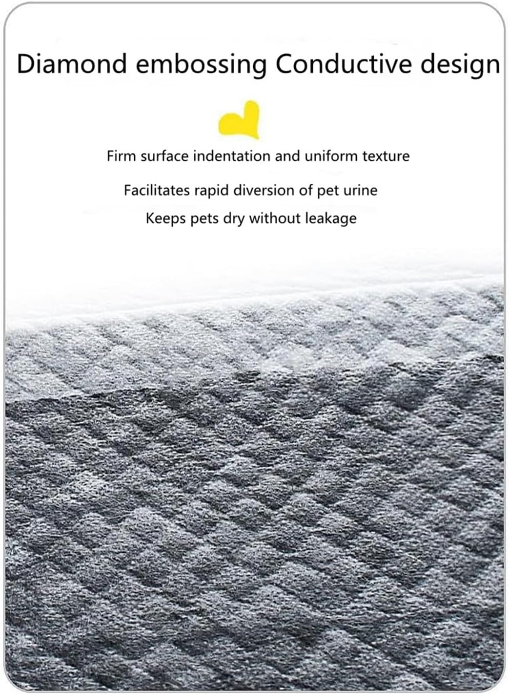 Pet Training Pads, Disposable Pet Pee Pads, Cat and Dog Potty Pads, Pet Toilets, Leak-Proof Absorbent, Bamboo Charcoal Carbon Fiber, Paper Towels.100 Pcs. (33X45Cm) image number 1