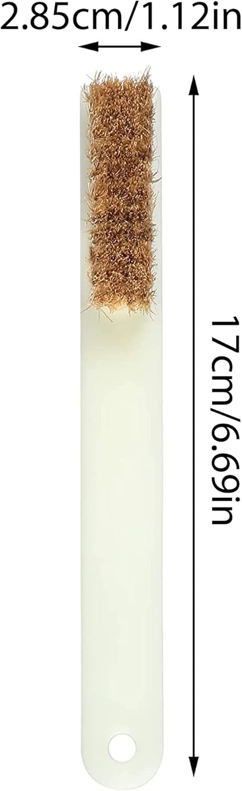 1Pcs Climbing and Bouldering Brush with 4 Rows Thick Boar'S Hair Bristles and Long Handle - Climbing Bouldering Boulder Cleaning Brush - Firm Bouldering Chalk Brush for Hold and Chalk image number 4