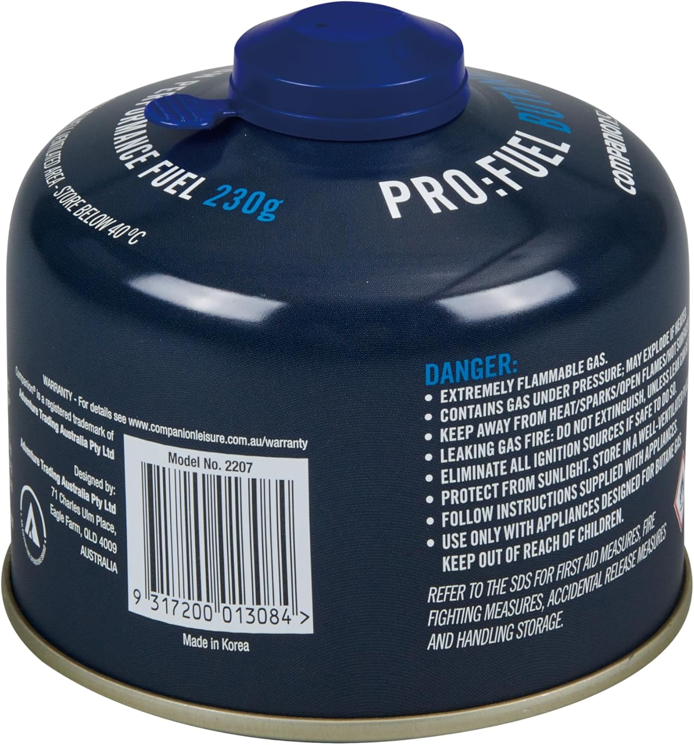 Companion Pro: Fuel Butane Gas Cartridge 230 G image number 1