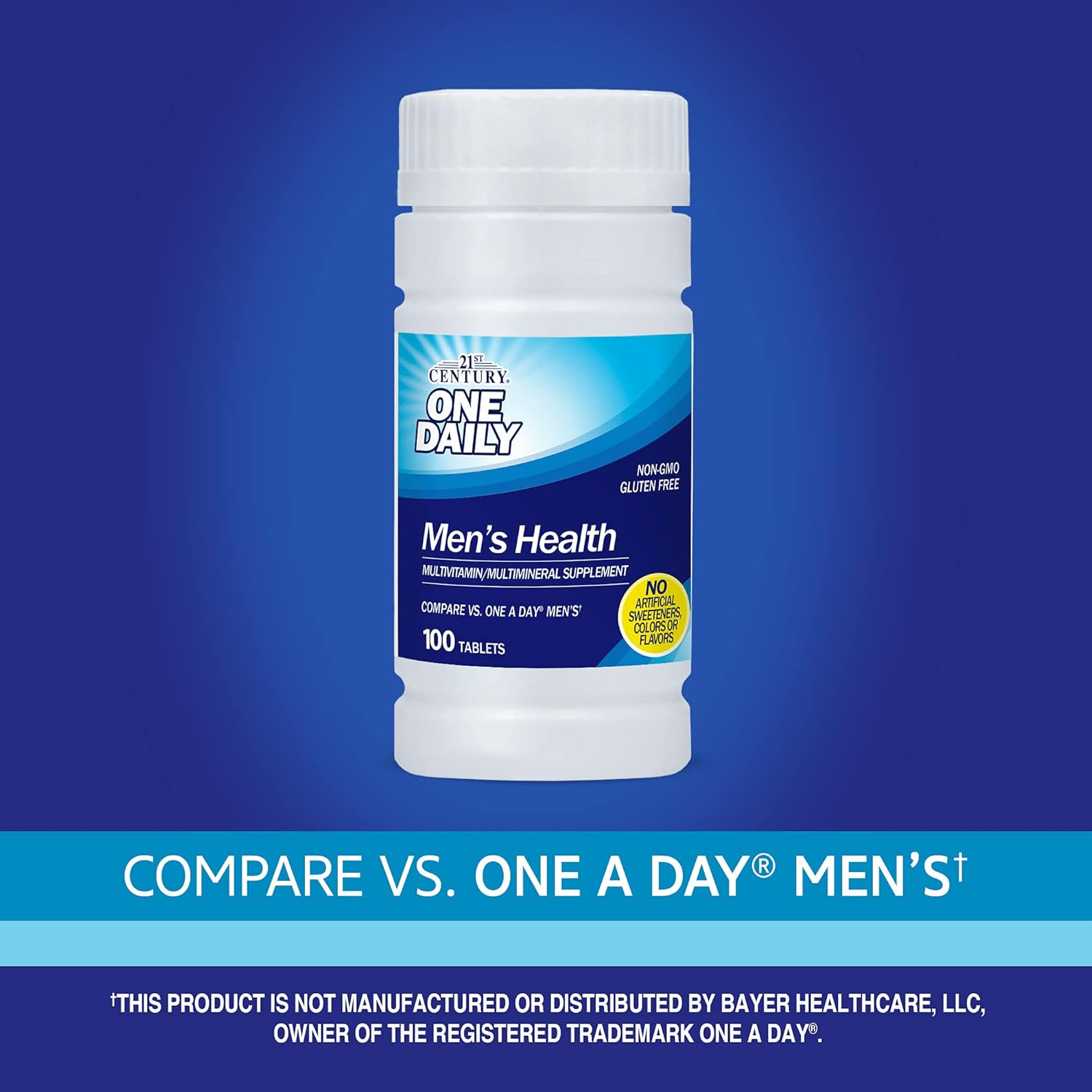 21St Century One Daily Men'S Health Tablets, 100 Count image number 5
