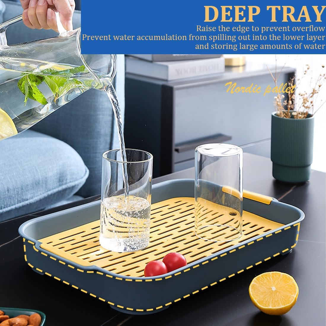 Rabbit Cat Litter Tray, Pet Potty, Rabbit Toilet, Rabbit Litter Tray, Rabbit Cage Potty Trainer, Rabbit Toilet with Cleaning Strainer, Pack of 1