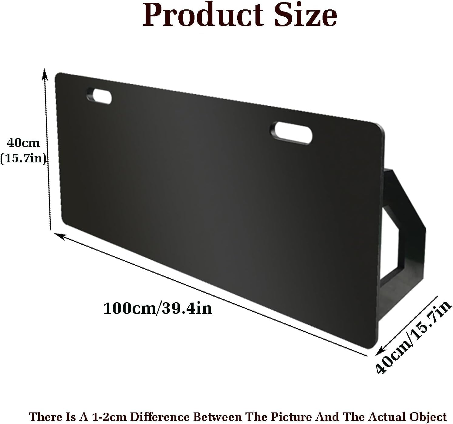 Soccer Rebounder Board Rebounder Soccer Goal Soccer Wall Rebound Equipment to Practice Kickback Ball Passing Training with Portable Dual Angle Board by Kids Adults Player Trainer image number 6