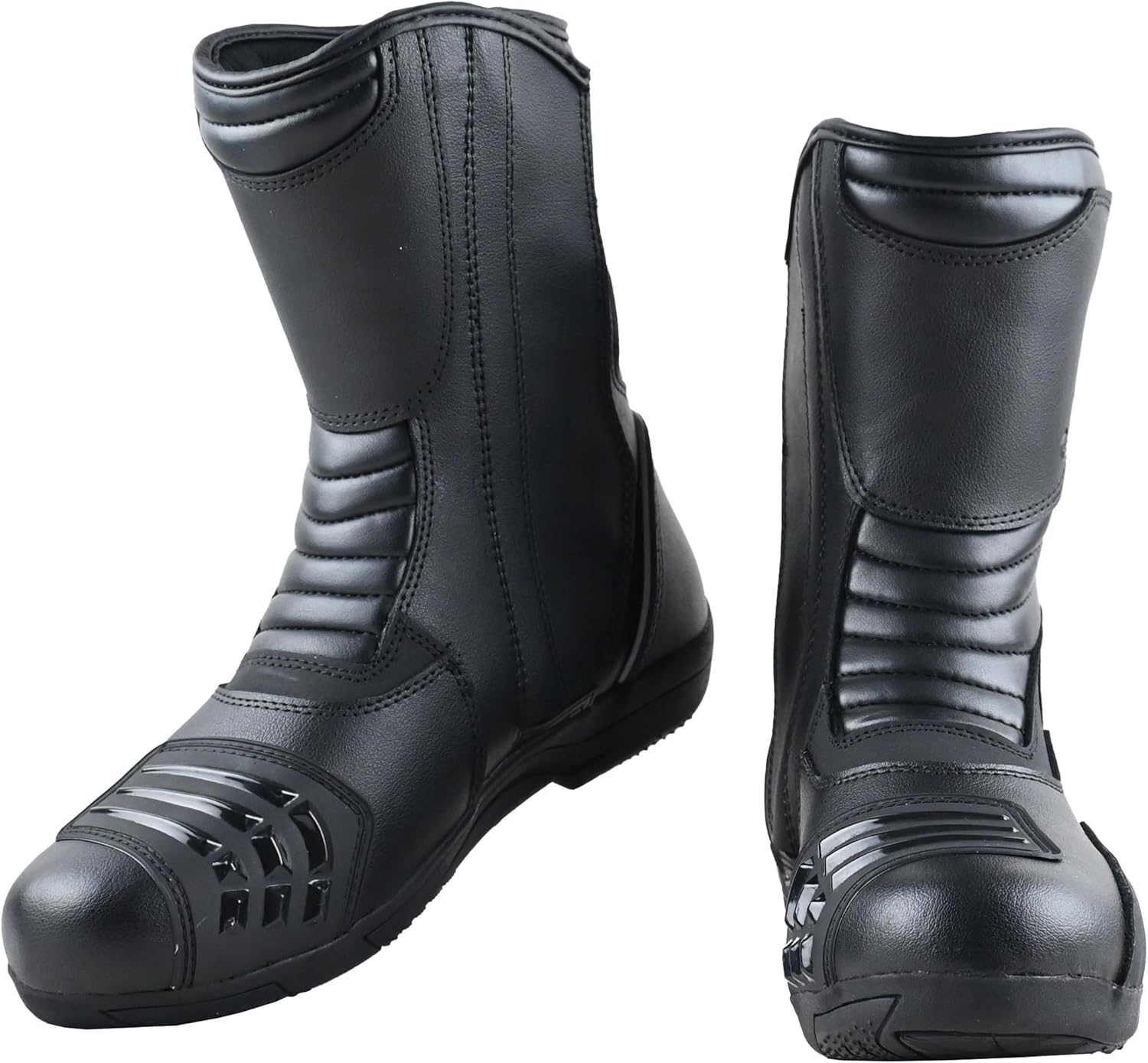 RIDERACT&reg; Waterproof Motorcycle Boots Mens Surface V2 Moto Boots Black Biker Adventure Shoes Motorbike Touring Boot Motocross Protective Footwear Casual Breathable Powersports Shoes image number 5