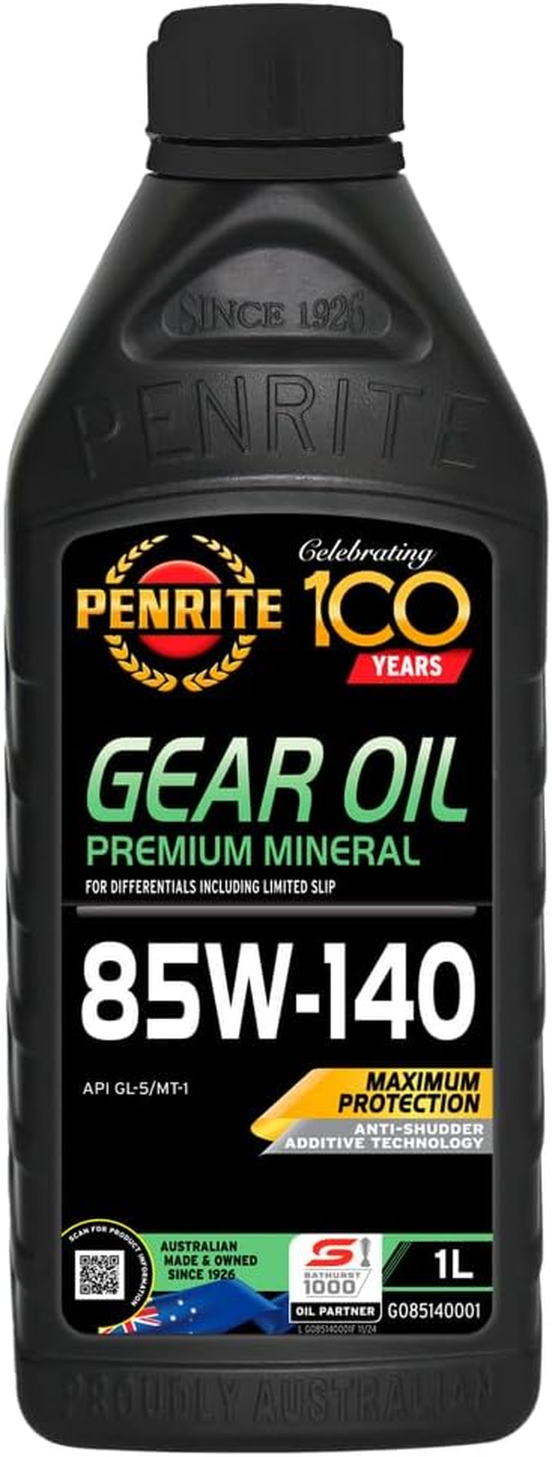 Penrite Gear Oil Mineral 85W-140 1L