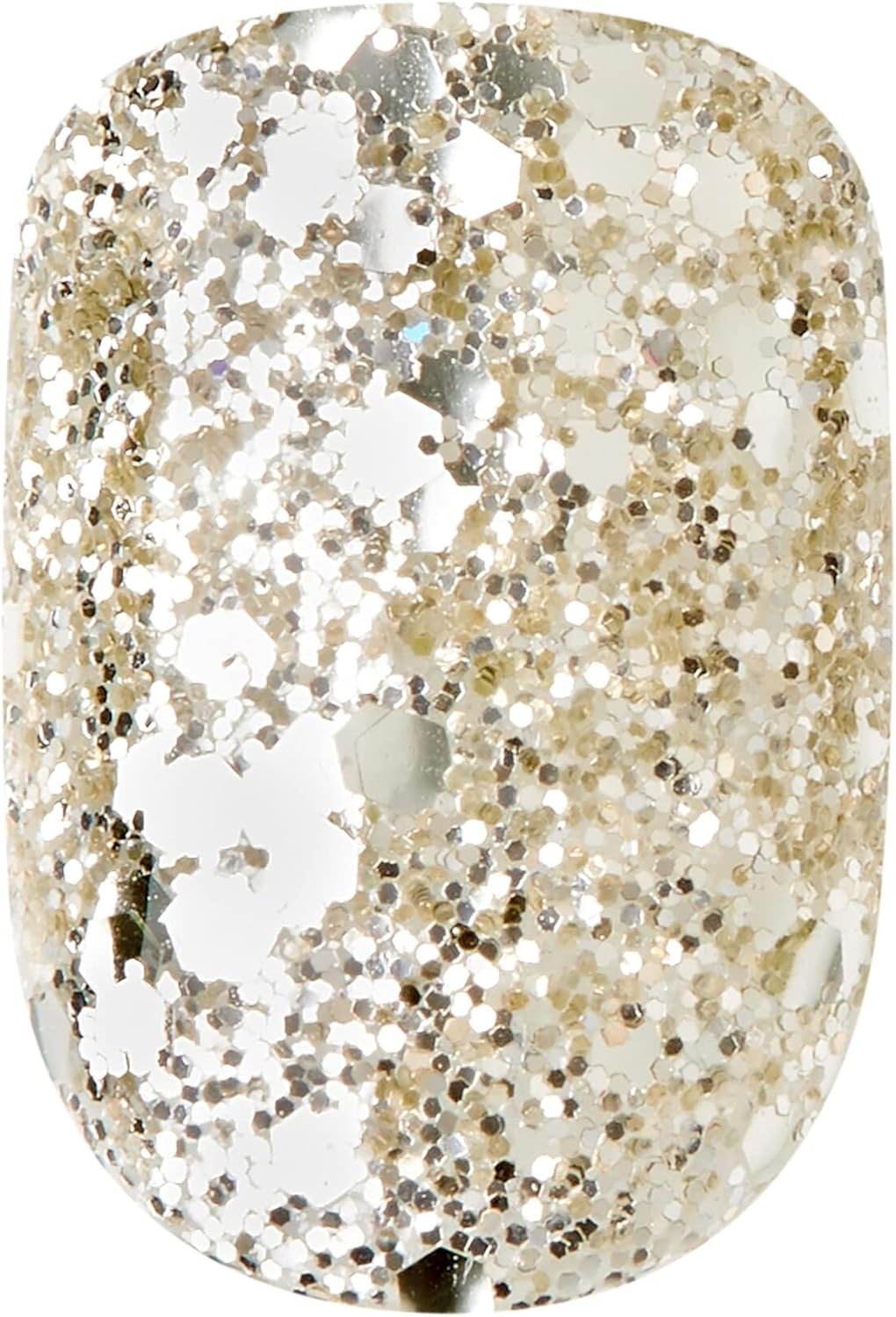 KISS Impress Press-On Manicure Fake Nails - Astound, Short, Square, White, Easy Press On, Chip Proof, Smudge Proof, Waterproof, No Dry Time, Comfortable & Secure, Super Hold Adhesive | 30 Count image number 1