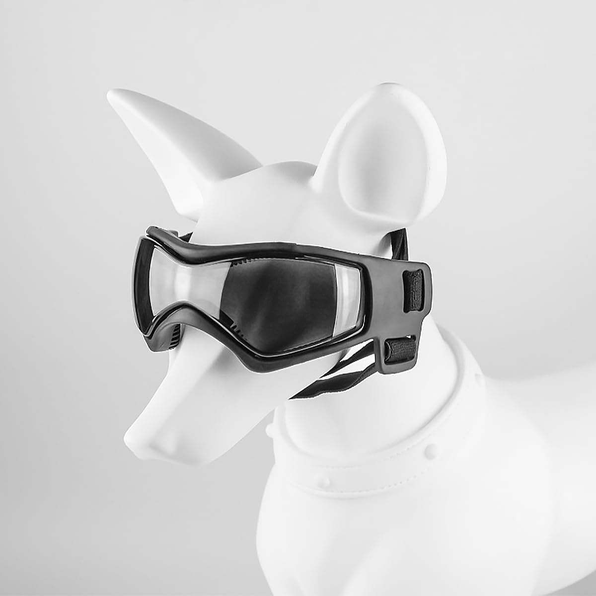 POFET Dog Glasses, Cool Pet Sunglasses, Protective Glasses with Flexible Frame, UV Protection, Waterproof, Snowproof, Windproof, Dustproof, for Small and Medium Dogs image number 5