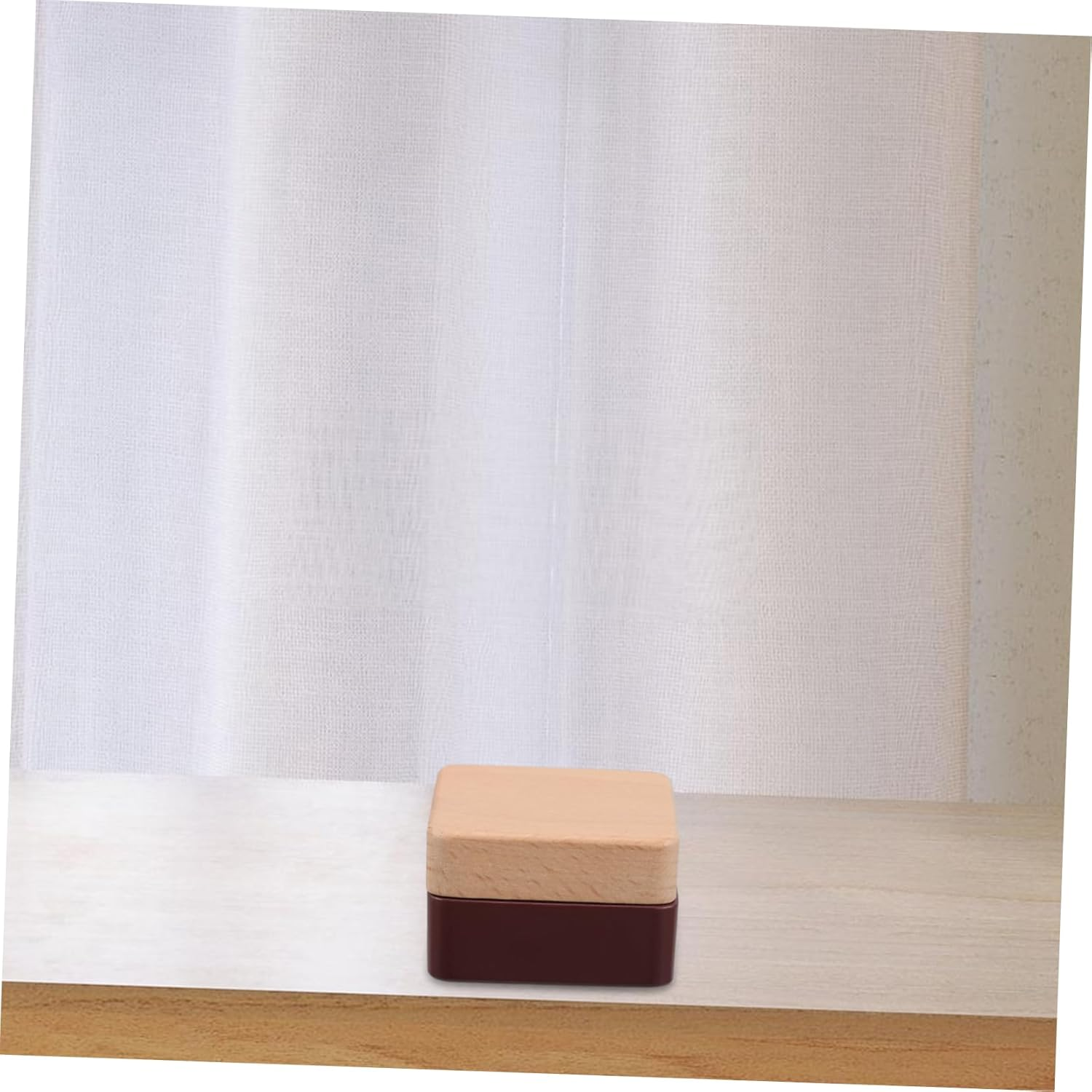 FRCOLOR Wooden Tooth Storage Box Keepsake Container for Boys and Girls Adults Fairy Memory Newborn Vintage Hair Jewelry Organizer image number 5