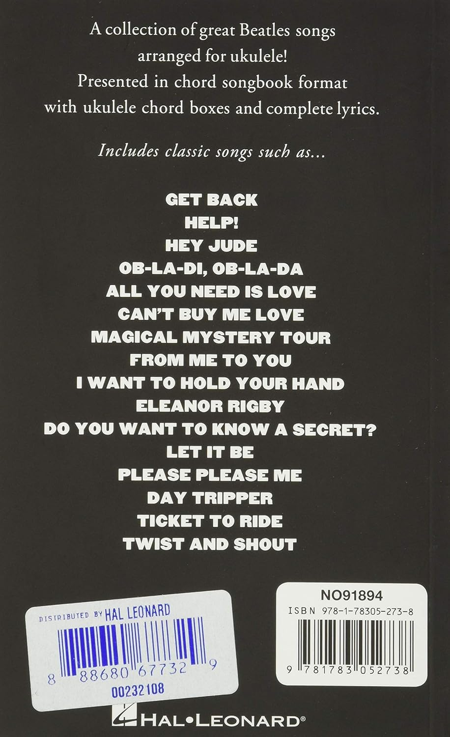 Little Black Book of Beatles Songs for Ukulele: Songs for Ukelele image number 3