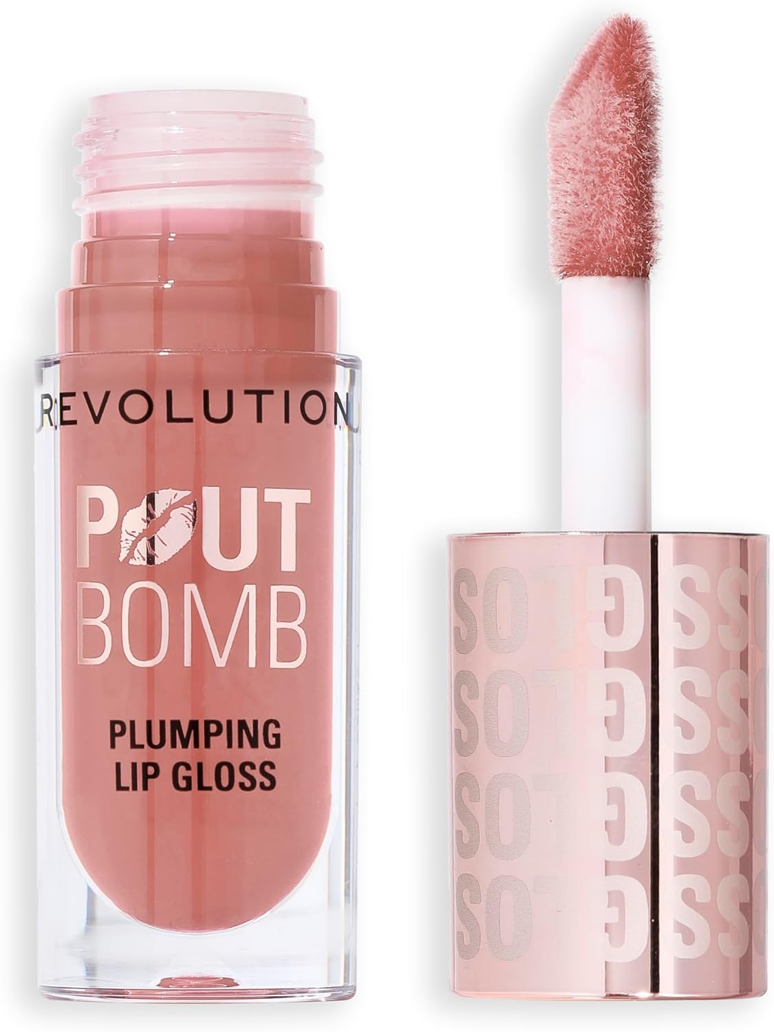 Revolution Pout Bomb Plumping Gloss 4.6 Ml, Candy