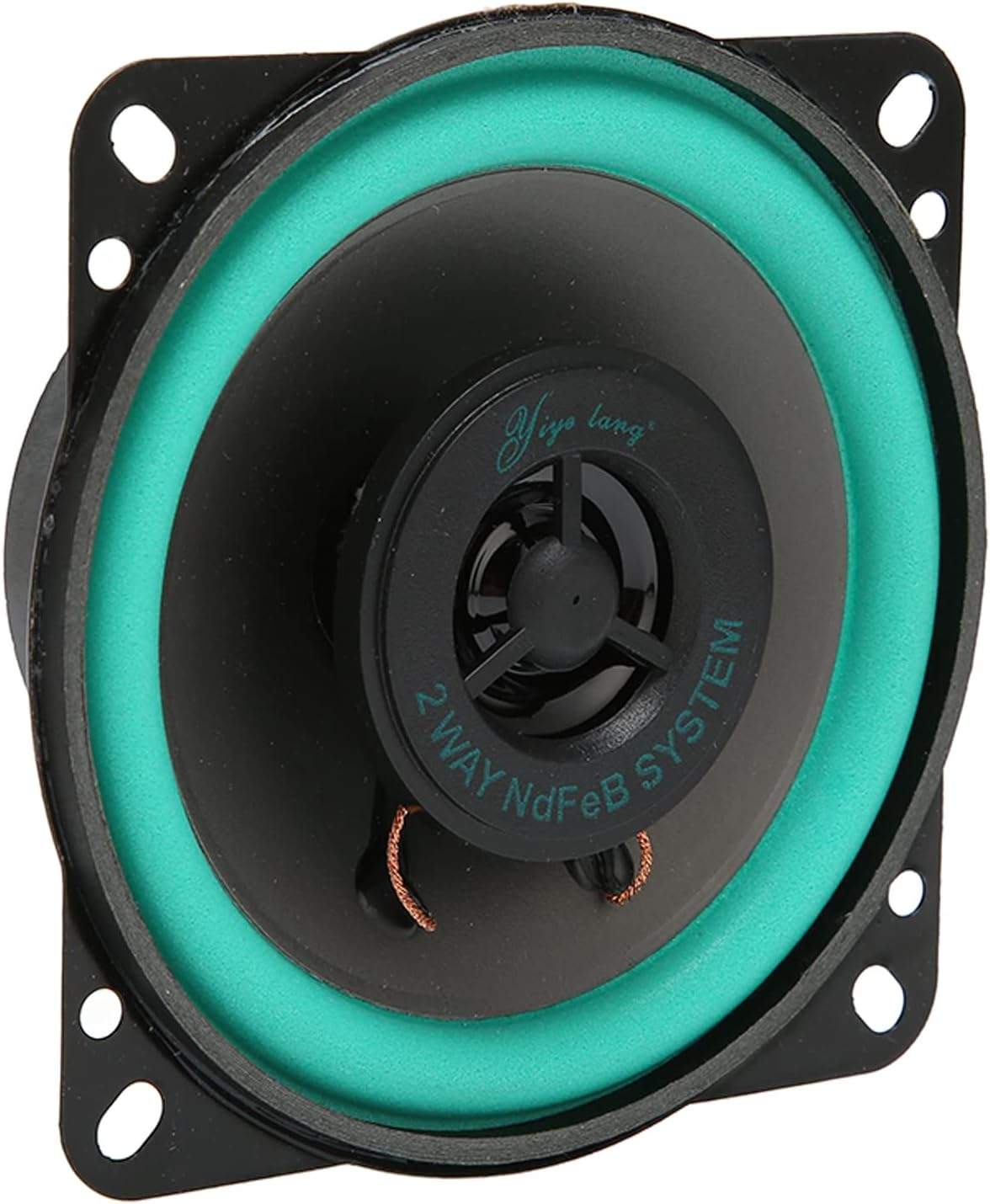 Diyeeni 4 Inch Car Speakers, 100W High Power Stereo Coaxial Speaker, Mid Range, 4 Ohm Audio Sound, High Sensitivity, for All Car Sound Systems, 1PCS image number 3