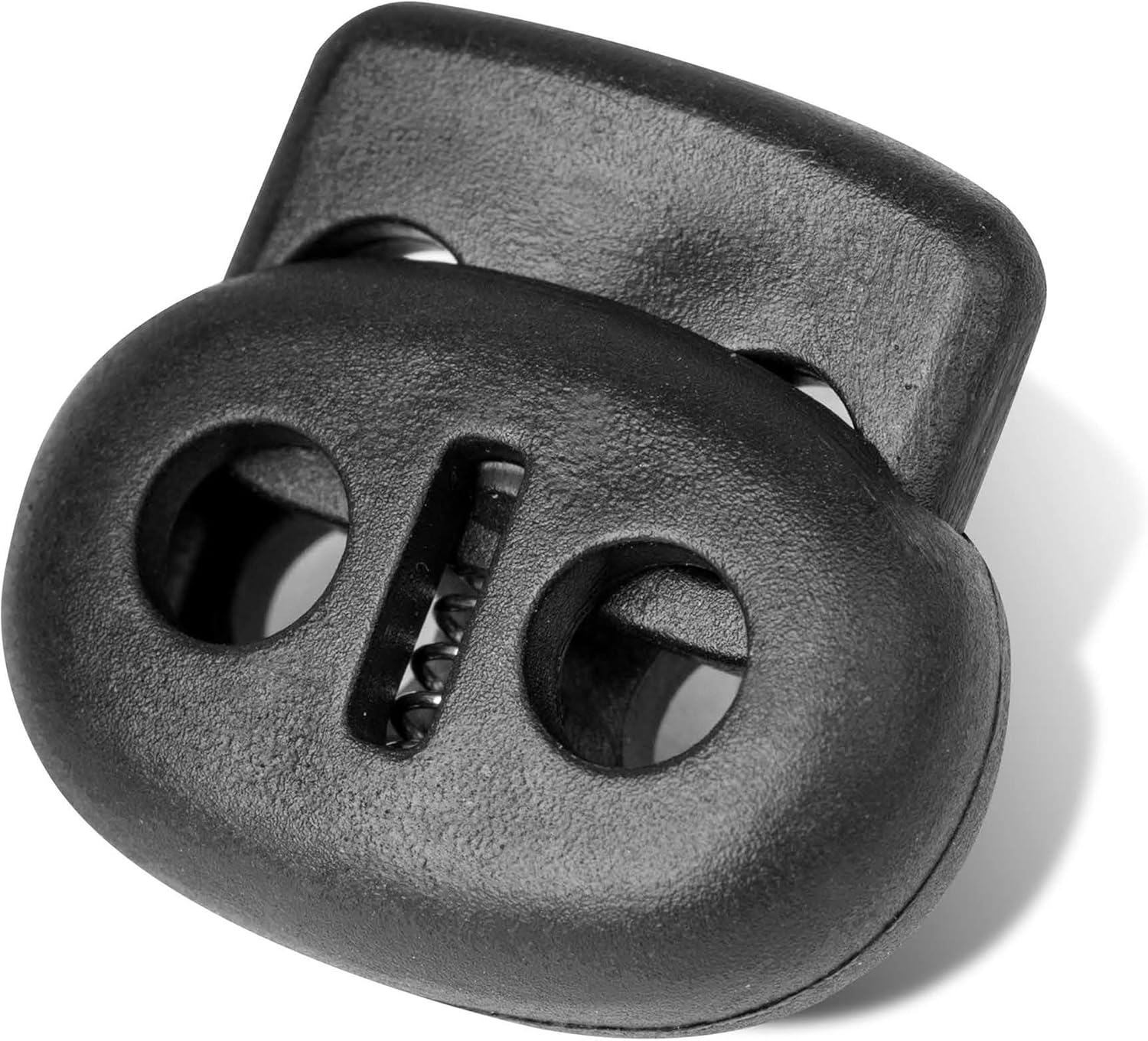 AXEN 30PCS Plastic Cord Locks End Spring Stopper, Fastener Toggles for Shoelaces, Drawstrings, Paracord, Bags, Clothing, and More image number 3