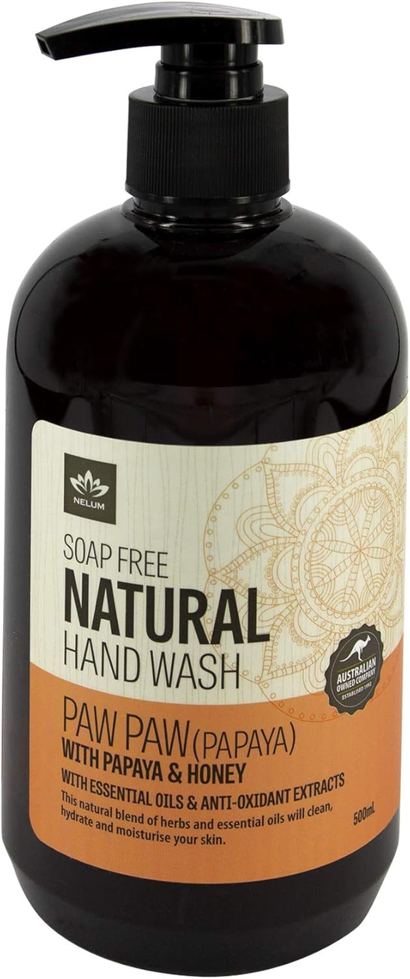 Paw Paw with Papain Extract 1 Natural Hand Wash 500Ml