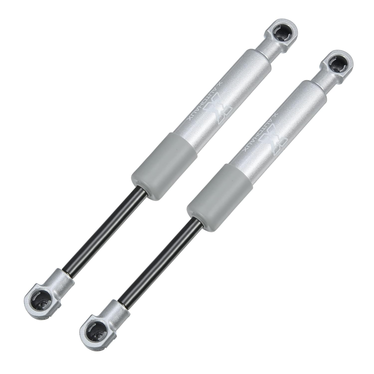 X AUTOHAUX 2Pcs 8Inch 250N/55Lbs Gas Struts Shocks Lift Supports Lid Supports Lid Stay Silver Tone RV Cabinet Lift Support image number 2