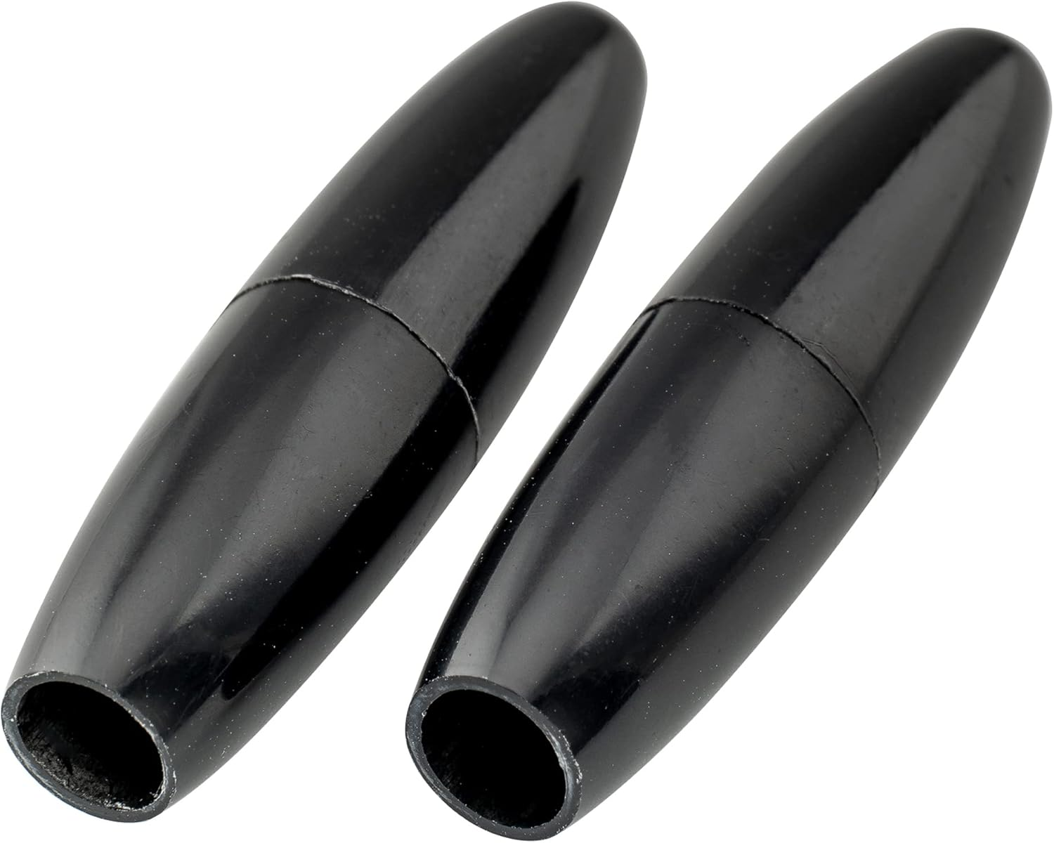 Musiclily Pro Inch Plastic Tremolo Arm Tips for USA Strat Style Electric Guitar, Black (2 Pieces)