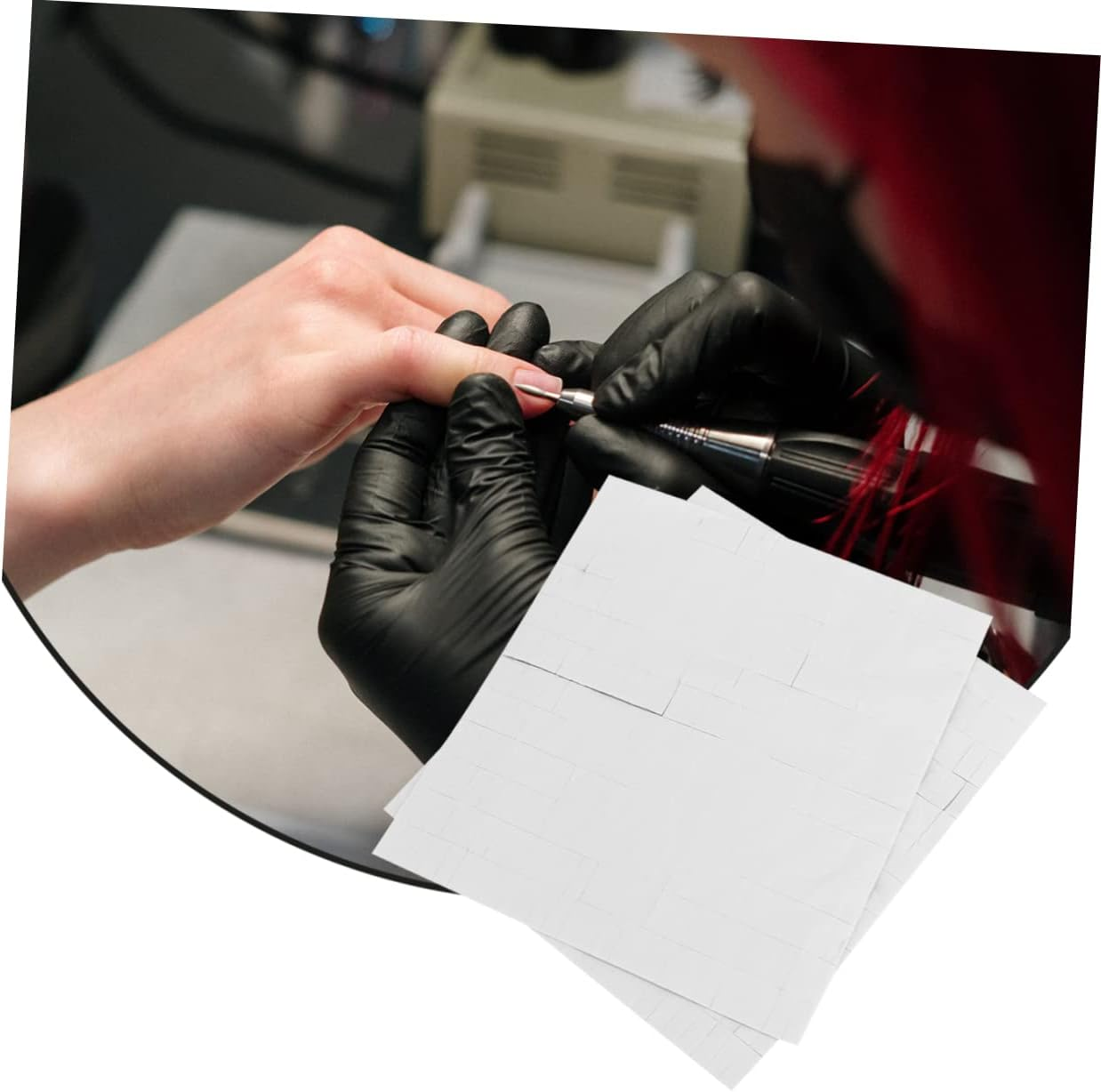 MUSISALY 2 Double Sided Adhesive Tape for Nail Art Strong Stickiness Wear Resistant for Manicure Display Strip Boards for Shops Home image number 3