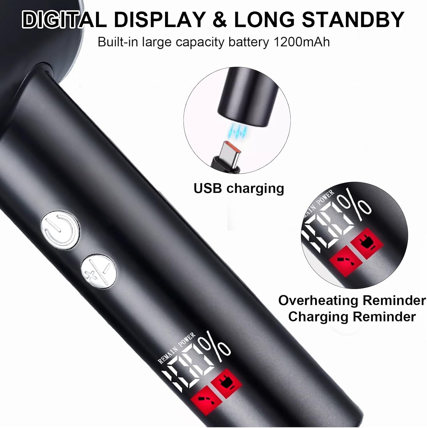 Callus Remover, Electric Callus Remover, Portable Callus Remover, Rechargeable IPX6 Waterproof Callus Remover with LED Display for Professional Foot Care Pedicure