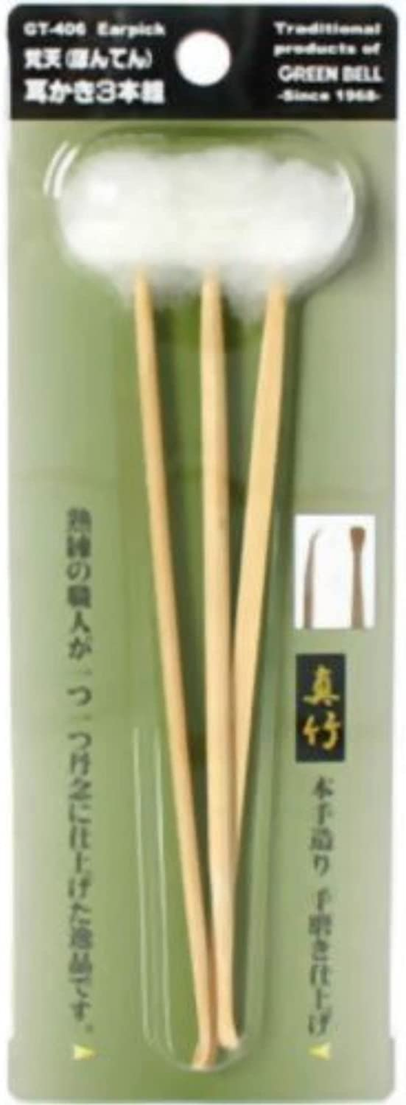 Greenbel Japan Wooden Earpick