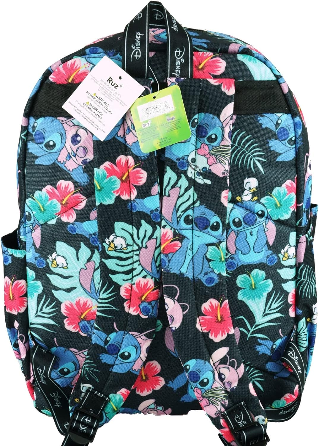 Wondapop Disney Lilo & Stitch 16 Inch Deluxe Backpack with Laptop Compartment image number 2