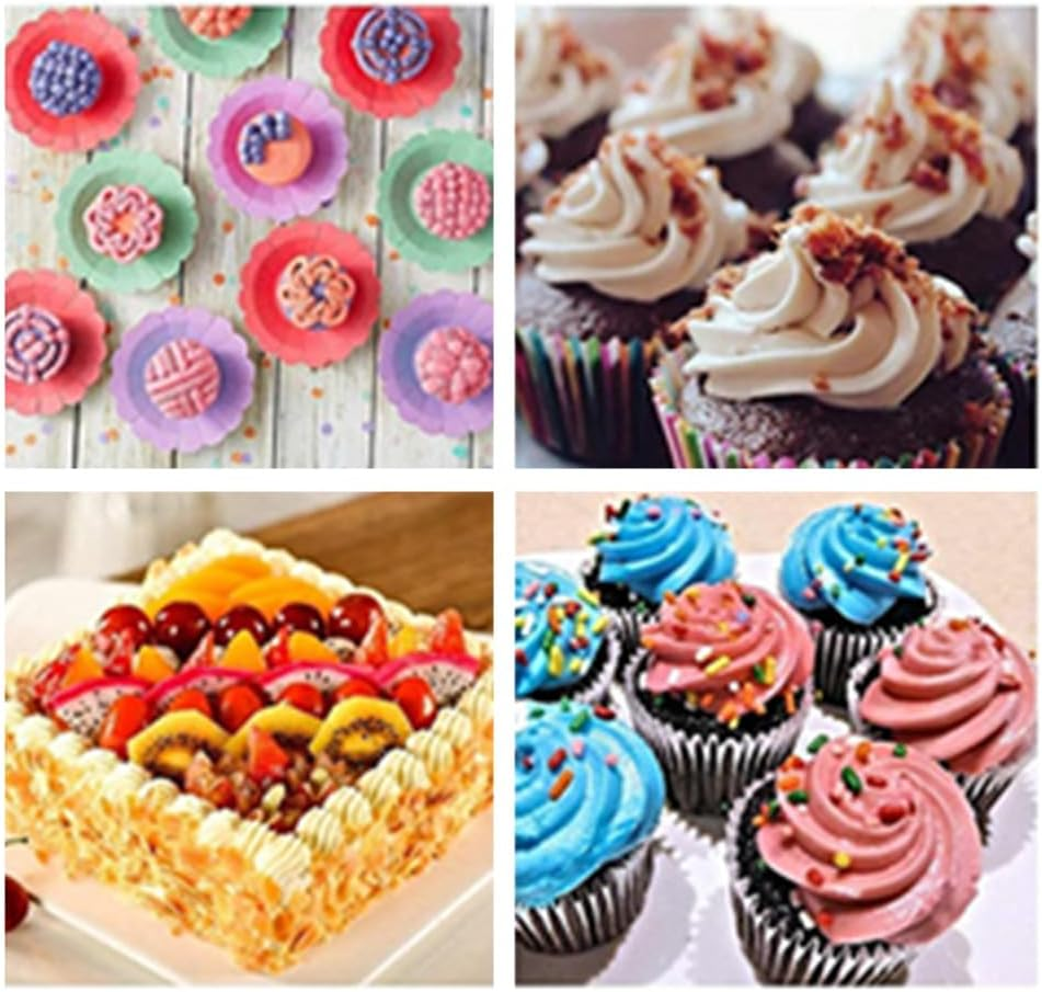 Piping Bags and Tips Set, Cuicanfla 15 Pcs Frosting Piping Kit for Baking with Reusable Pastry Bags and Tips, Piping Nozzles, Standard Converters, Cake Decorating Tools image number 4