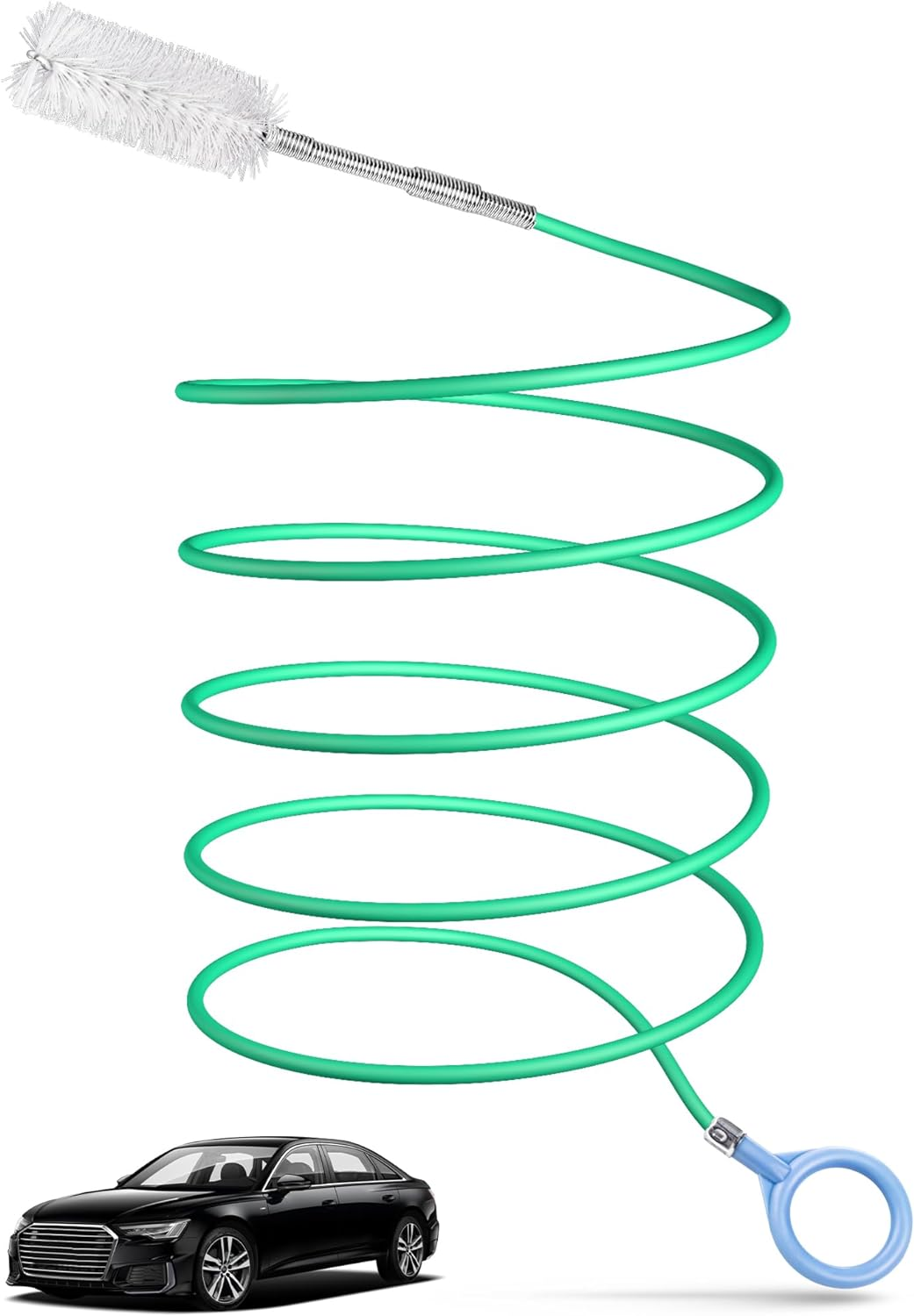 Upgraded Auto Sunroof Drain Cleaning Tool, 78 Inch Flexible Brush Long Pipe Cleaners for Car, Tube Slim Dredging Tool Perfect Car Sunroof, Windshield Wiper Hole image number 3