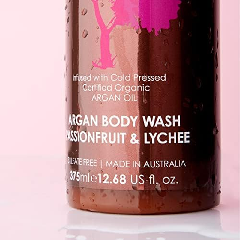 Silk Oil of Morocco Argan Vegan Passionfruit and Lychee Body Wash 375 Ml image number 3